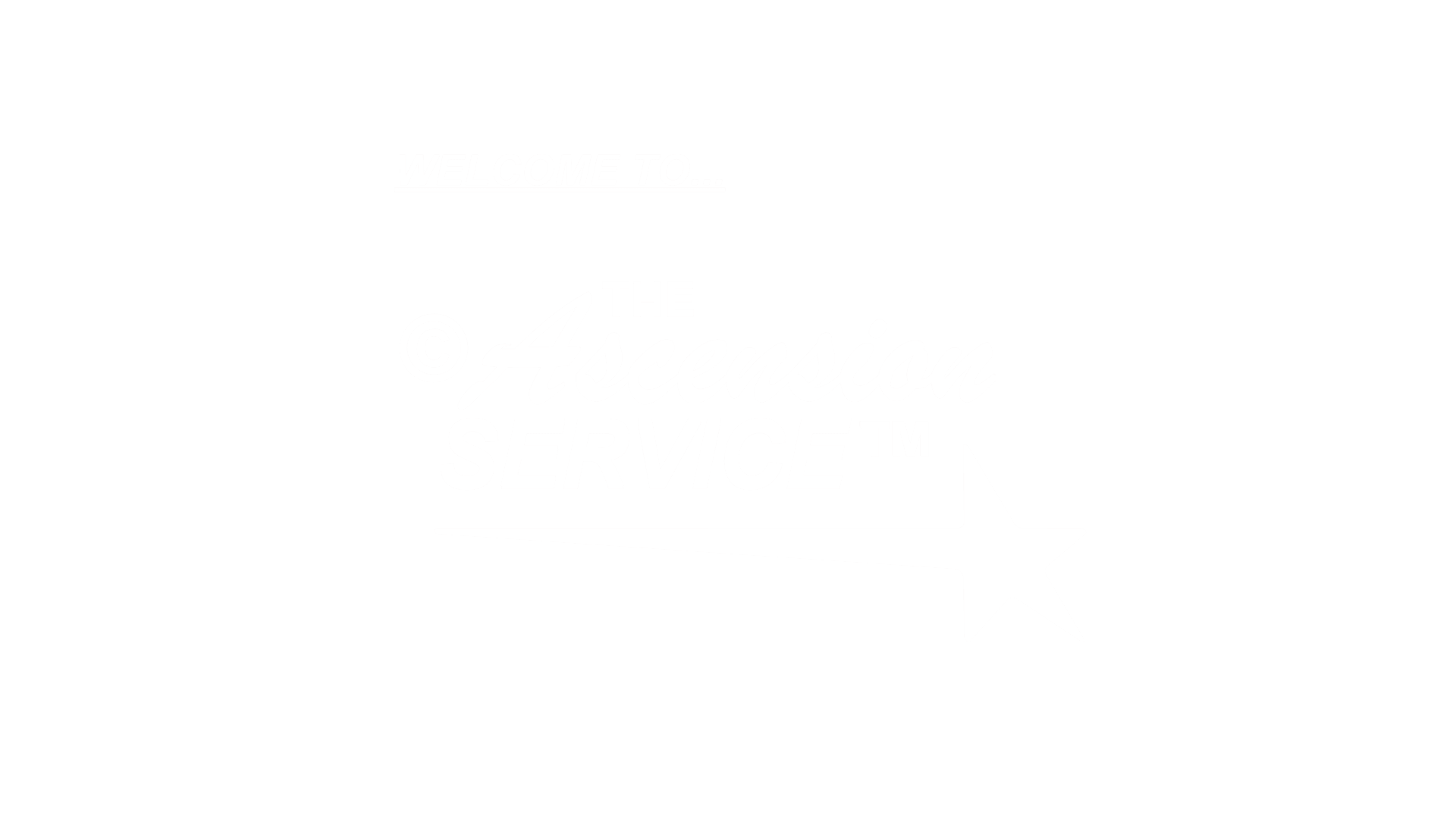 Welcome to The Ascension Service